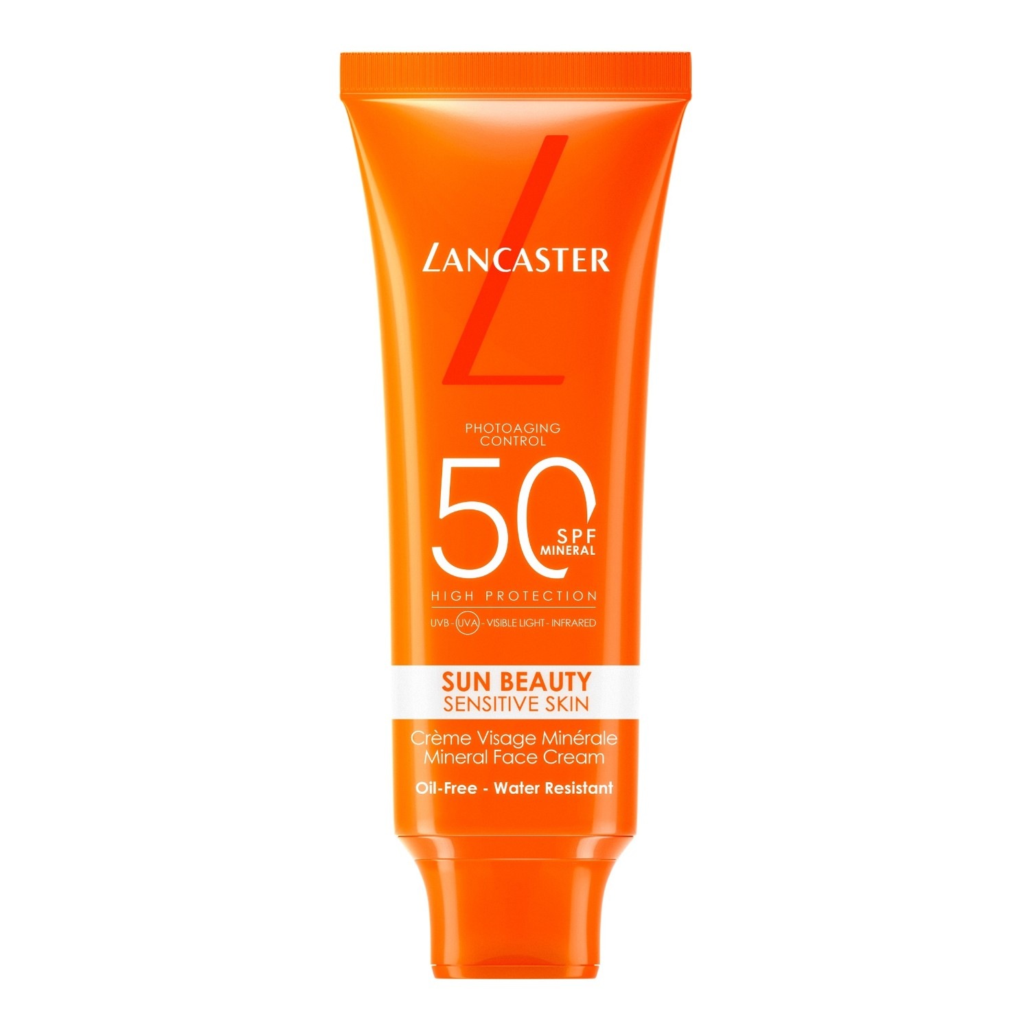 Солнцезащитный крем sun beauty sensitive skin mineral face cream spf50 Lancaster, объем 50 мл
Солнцезащитный крем sun beauty sensitive skin mineral face cream spf50 Lancaster, объем 50 мл