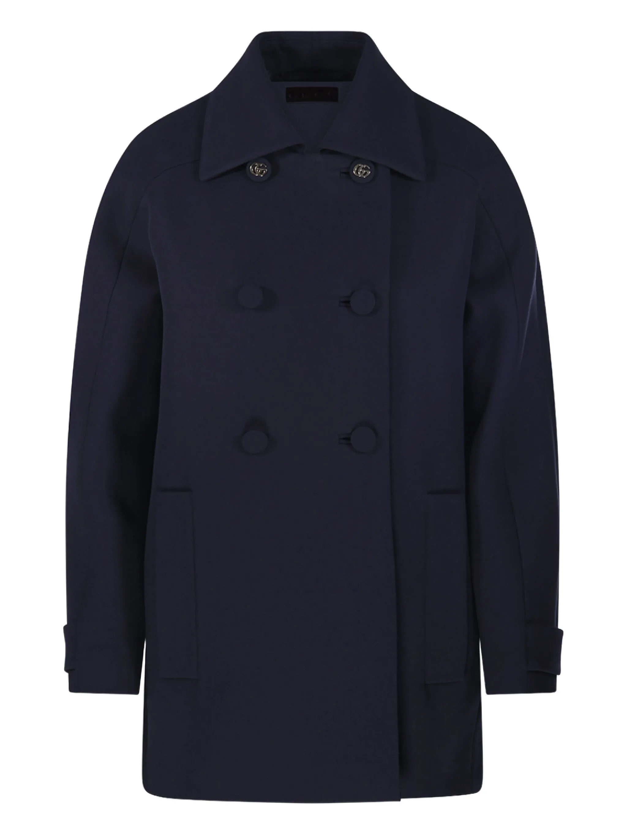 Двубортное пальто на пуговицах Gucci, синий
Двубортное пальто на пуговицах Gucci, синий