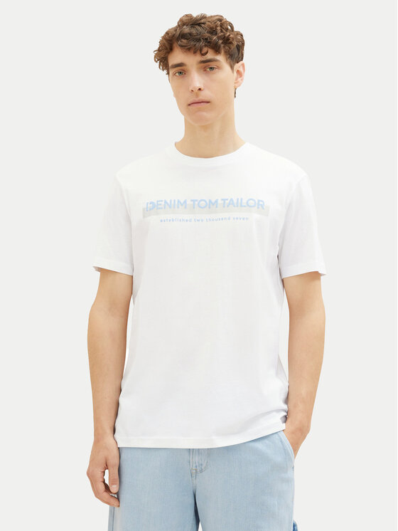 Футболка basic fit 1037653 Tom Tailor Denim, белый
Футболка basic fit 1037653 Tom Tailor Denim, белый