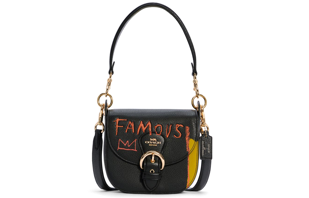 Сумка-седло Coach Jean Michel Basquiat Kleo из кожи, женская наплечная сумка через плечо, черная
Сумка-седло Coach Jean Michel Basquiat Kleo из кожи, женская наплечная сумка через плечо, черная