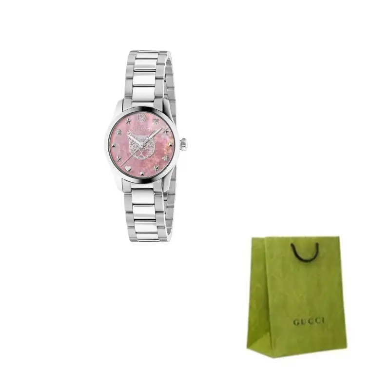 G-Timeless 27 мм Gucci, random warranty period (warranty period for at least 1 year)
G-Timeless 27 мм Gucci, random warranty period (warranty period for at least 1 year)