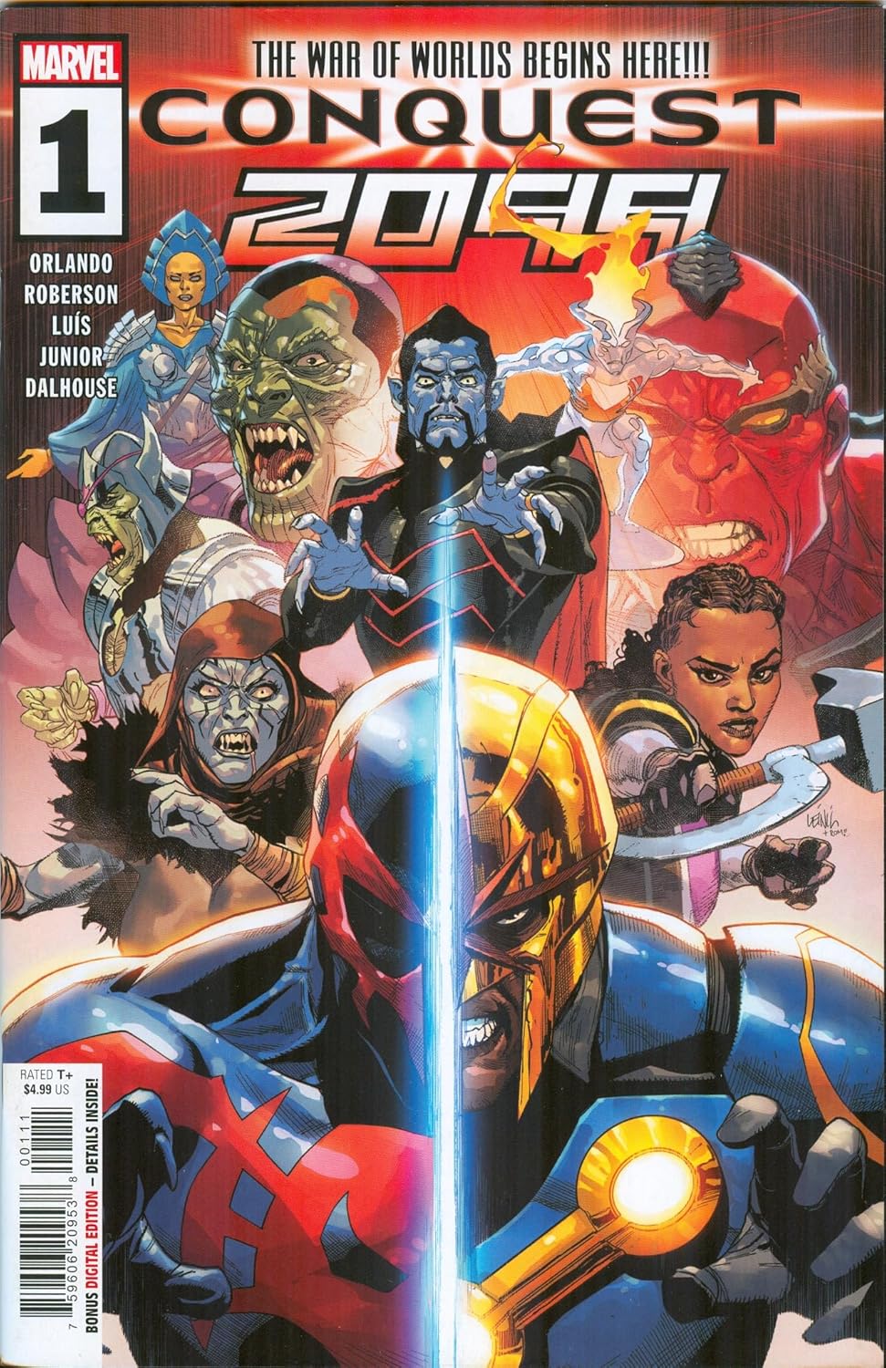 Conquest 2099 #1 Dec.2024 REG CVR (Marvel WorldWide)
Conquest 2099 #1 Dec.2024 REG CVR (Marvel WorldWide)