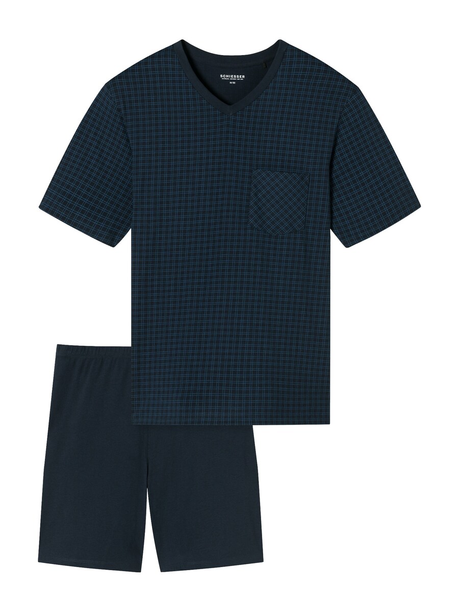 Длинная пижама SCHIESSER, ночной синий
Длинная пижама SCHIESSER, ночной синий