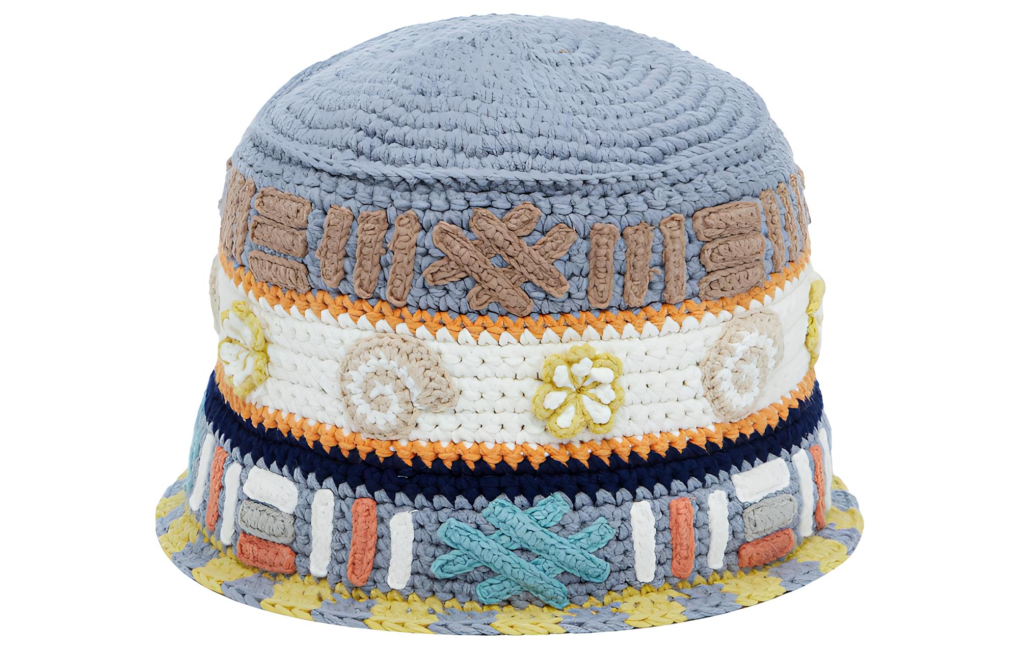 LINING Хлопковая акриловая шляпа-ведро унисекс синий/коричневый, Blue
LINING Хлопковая акриловая шляпа-ведро унисекс синий/коричневый, Blue