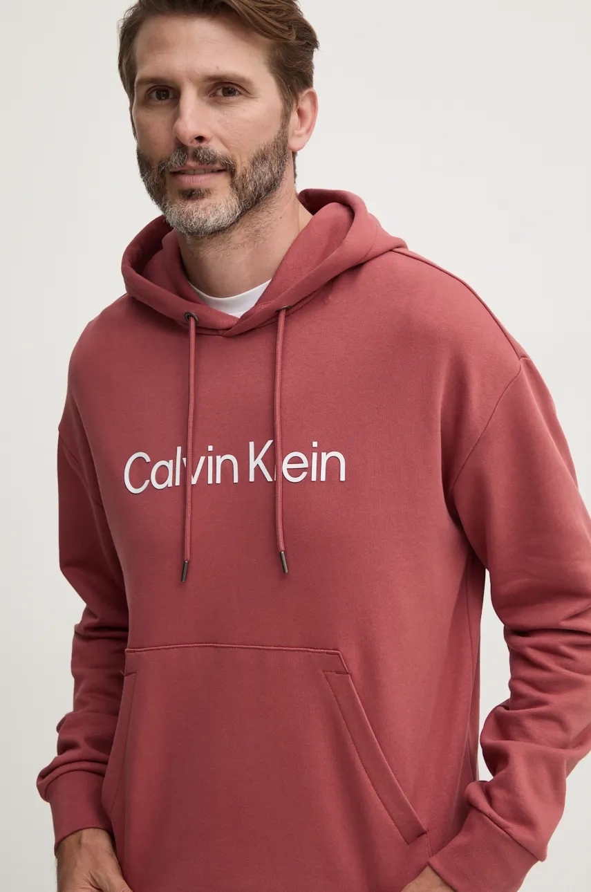 Хлопковая толстовка Calvin Klein, фиолетовый
Хлопковая толстовка Calvin Klein, фиолетовый