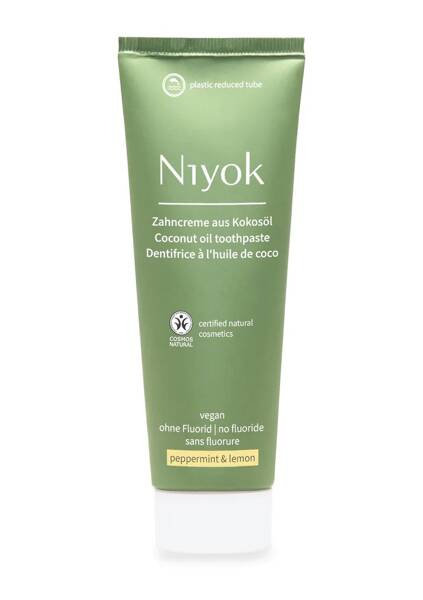 Органическая зубная паста с кокосовым маслом МЯТА + ЛИМОН Inna marka
Органическая зубная паста с кокосовым маслом МЯТА + ЛИМОН Inna marka