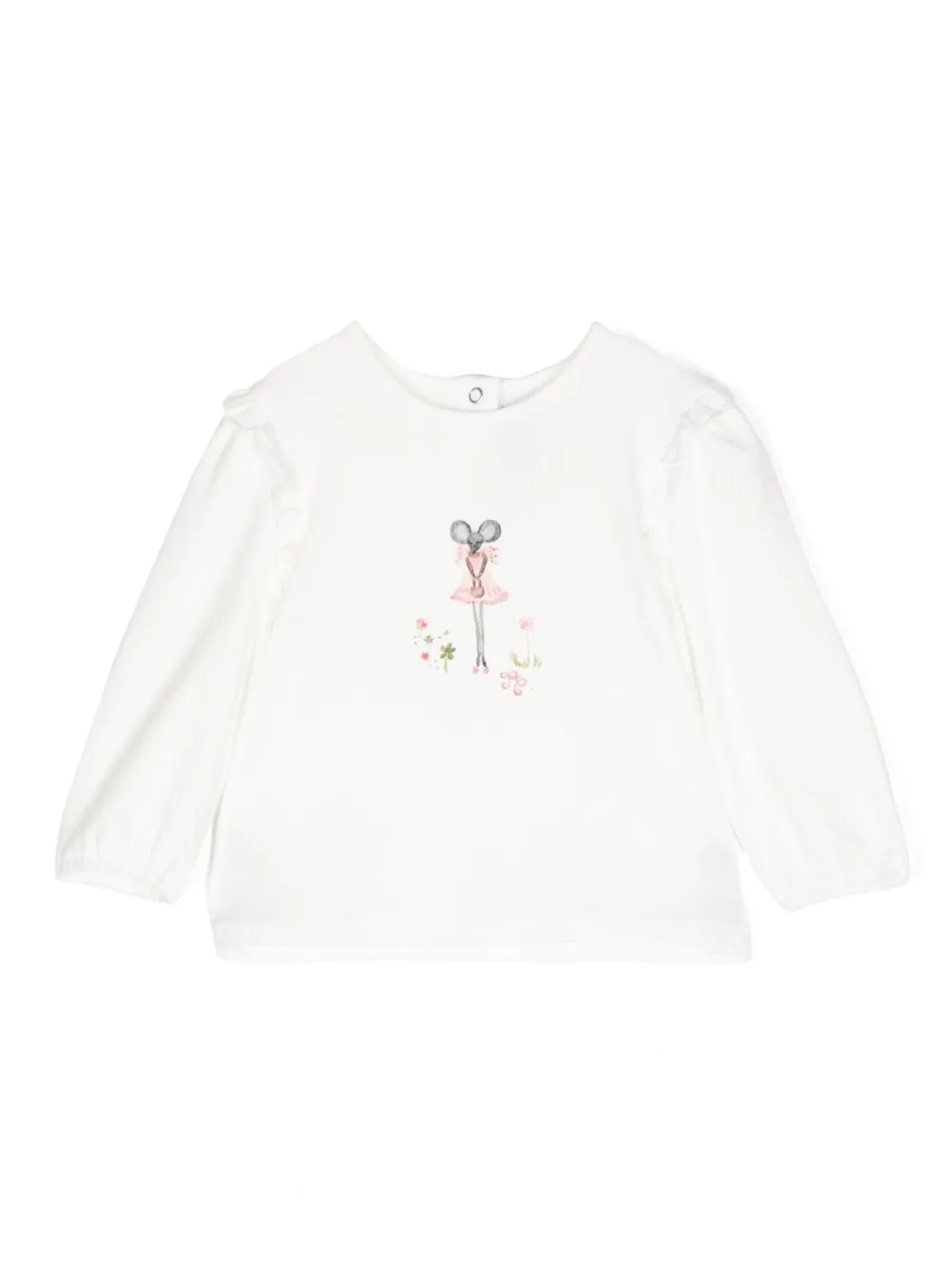 Футболка с графичным принтом Tartine Et Chocolat, белый
Футболка с графичным принтом Tartine Et Chocolat, белый