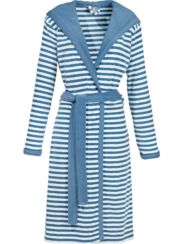 Халаты Erwin Müller, цвет petrol/weiß 
Халаты Erwin Müller, цвет petrol/weiß