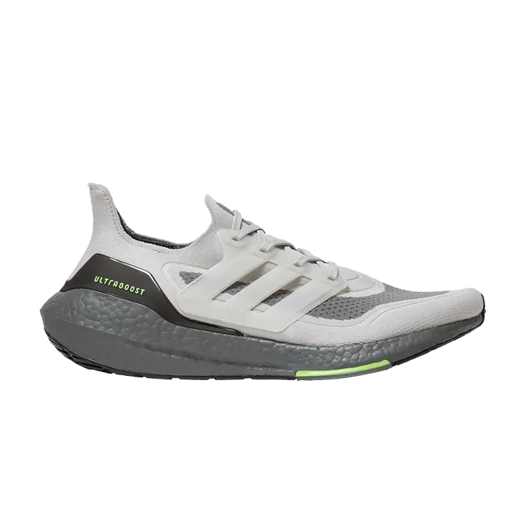 Кроссовки adidas UltraBoost 21 'Grey Volt', серый
Кроссовки adidas UltraBoost 21 'Grey Volt', серый