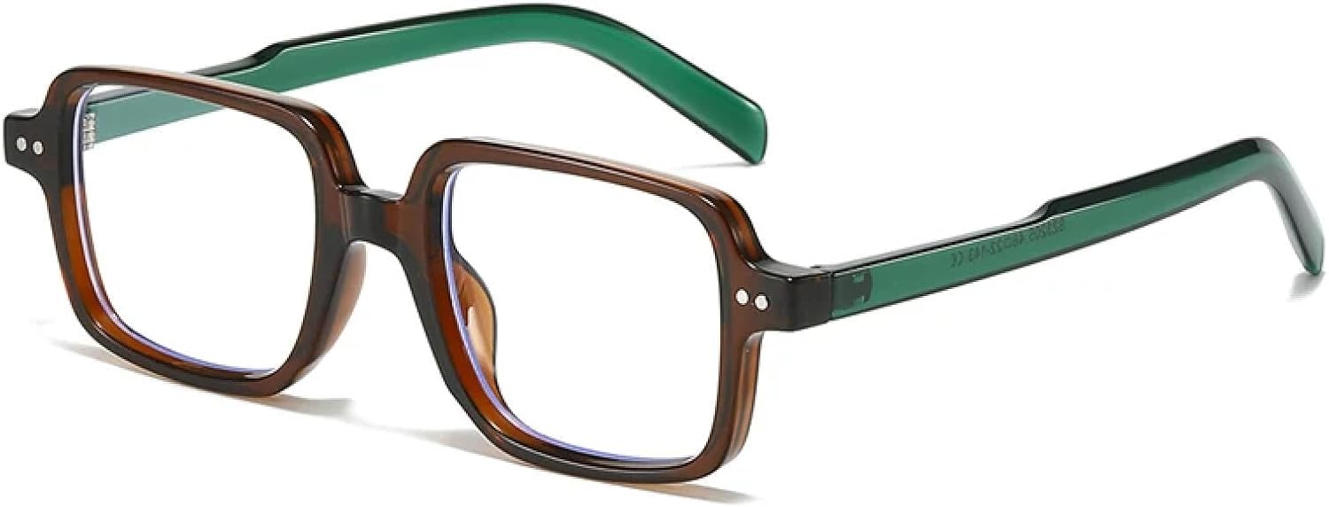 Винтажные мужские солнцезащитные очки с заклепками, солнцезащитные очки UV400 для женщин в стиле панк, прозрачные градиентные солнцезащитные очки TKKTLLT, Brown Green Clear
Винтажные мужские солнцезащитные очки с заклепками, солнцезащитные очки UV400 для женщин в стиле панк, прозрачные градиентные солнцезащитные очки TKKTLLT, Brown Green Clear