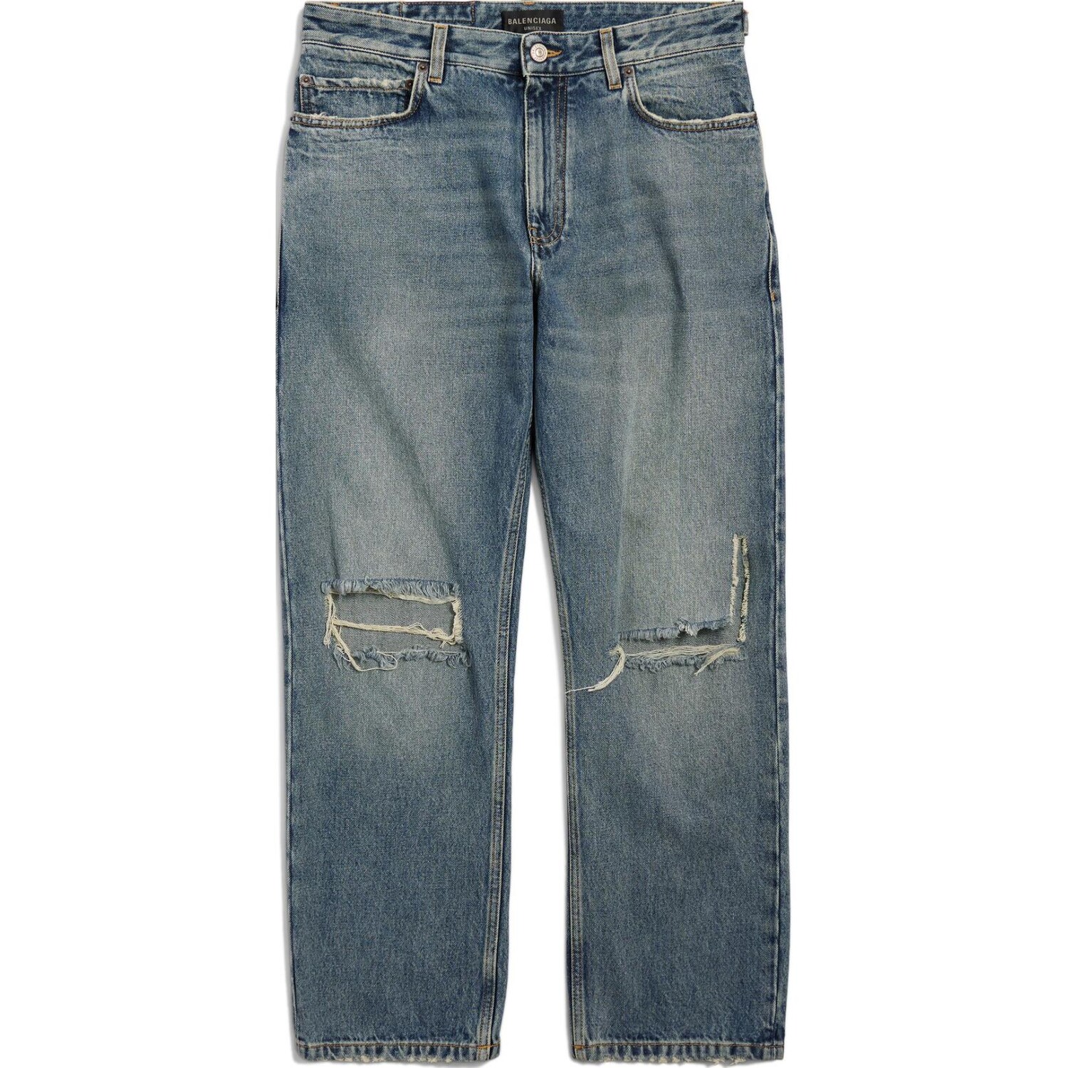 Джинсы унисекс Balenciaga, синий
Джинсы унисекс Balenciaga, синий