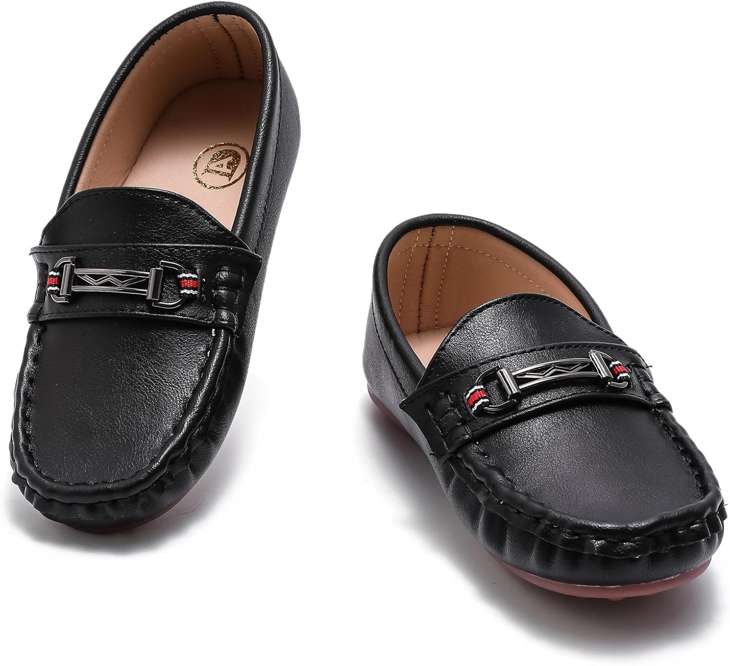 Детские мягкие кожаные лоферы DADAWEN, черный
Детские мягкие кожаные лоферы DADAWEN, черный