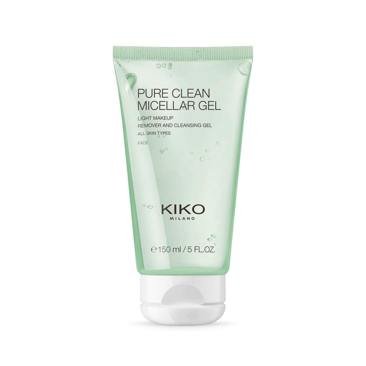 Средство для снятия макияжа pure clean micellar gel Kiko Milano, объем 150 мл
Средство для снятия макияжа pure clean micellar gel Kiko Milano, объем 150 мл