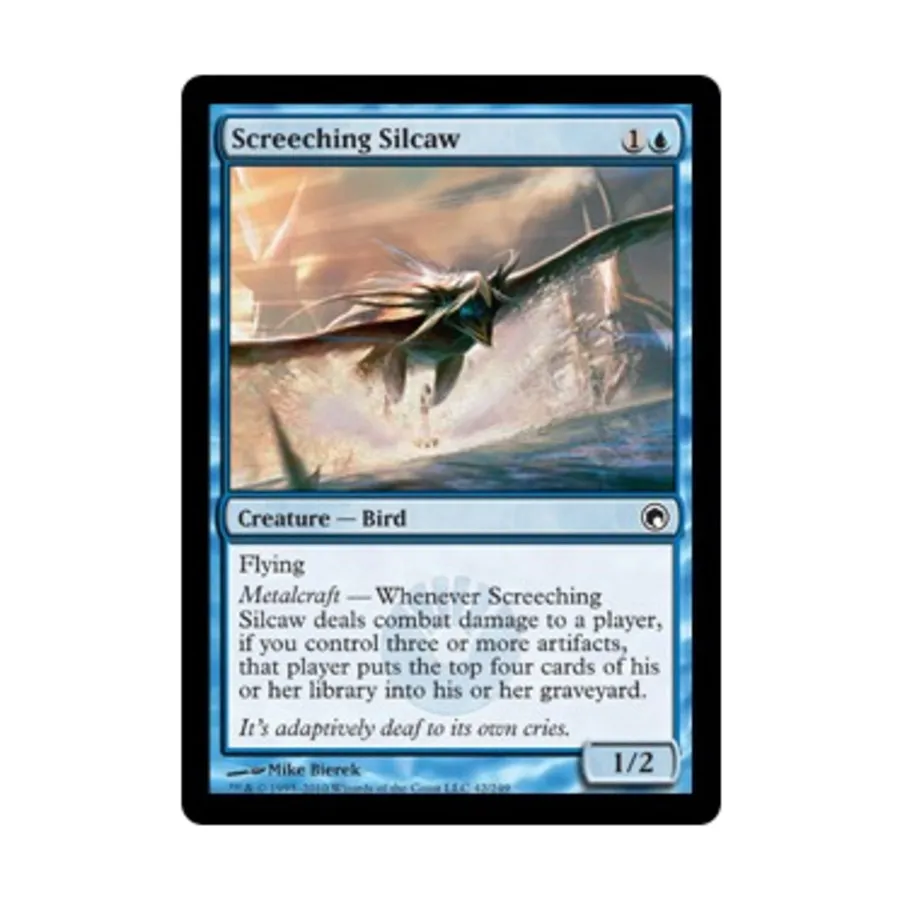 CCG Визжащий Силкоу (С), MTG - Scars of Mirrodin
CCG Визжащий Силкоу (С), MTG - Scars of Mirrodin