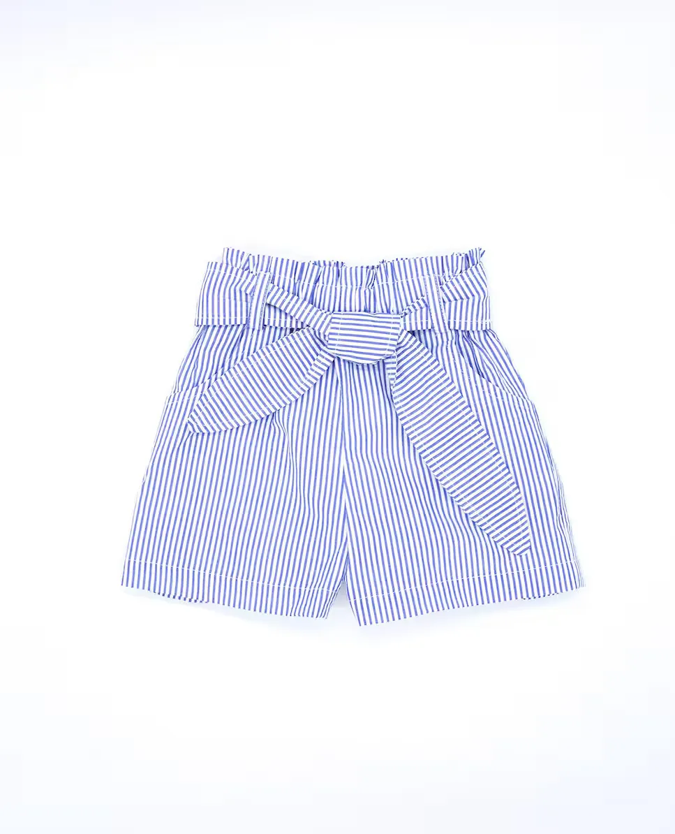 Полосатые хлопковые шорты для девочки Fina Ejerique, синий
Полосатые хлопковые шорты для девочки Fina Ejerique, синий