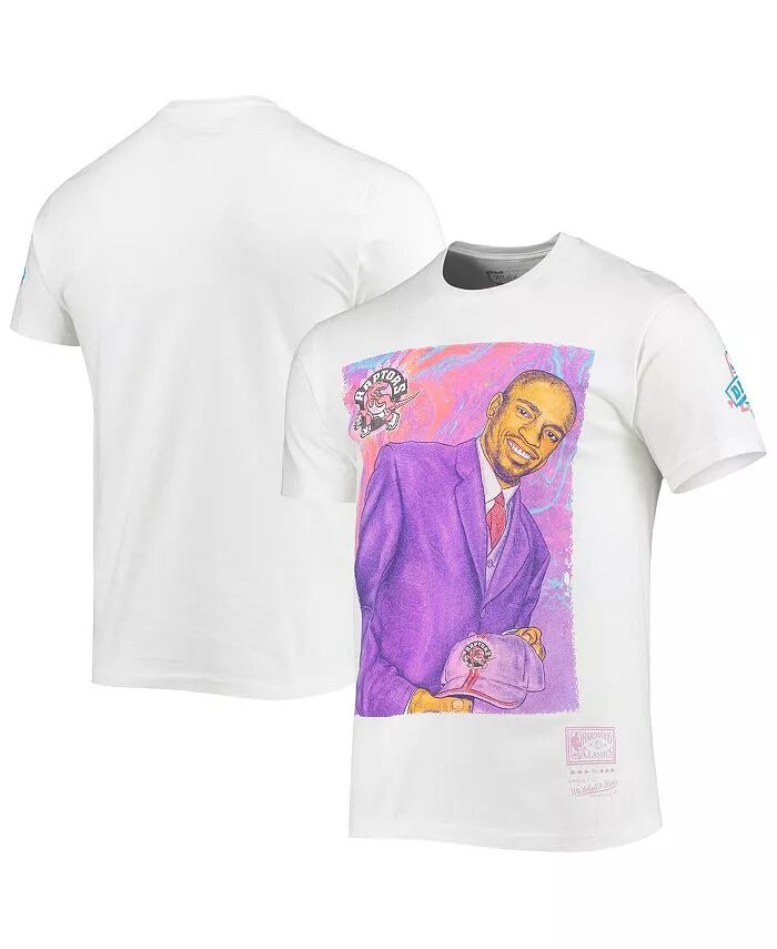 Мужская белая футболка Vince Carter Toronto Raptors Hardwood Classics Draft Day Colorwash Mitchell & Ness
Мужская белая футболка Vince Carter Toronto Raptors Hardwood Classics Draft Day Colorwash Mitchell & Ness