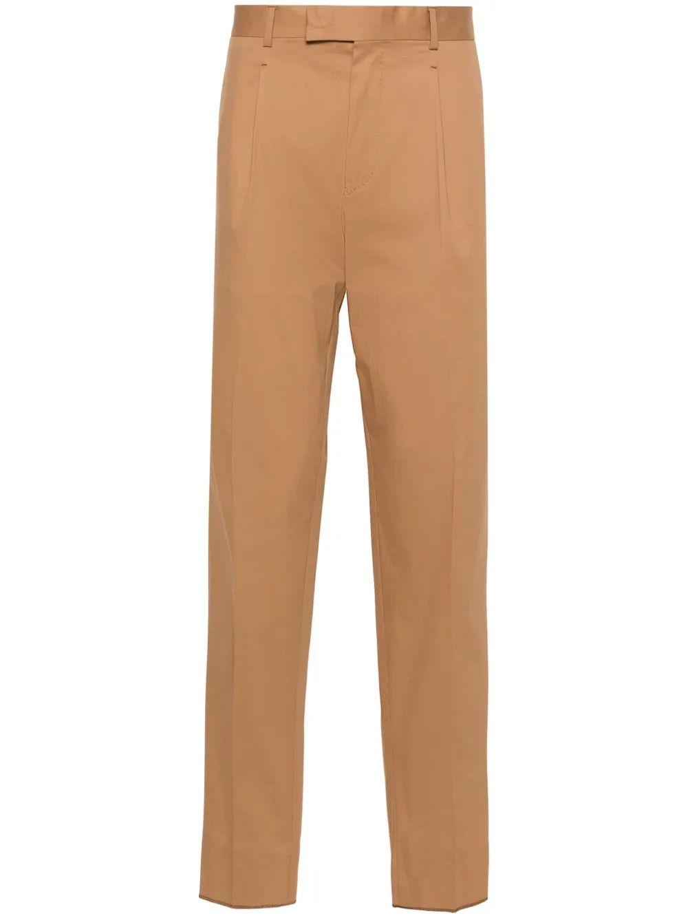 Брюки чинос средней посадки Zegna, коричневый
Брюки чинос средней посадки Zegna, коричневый