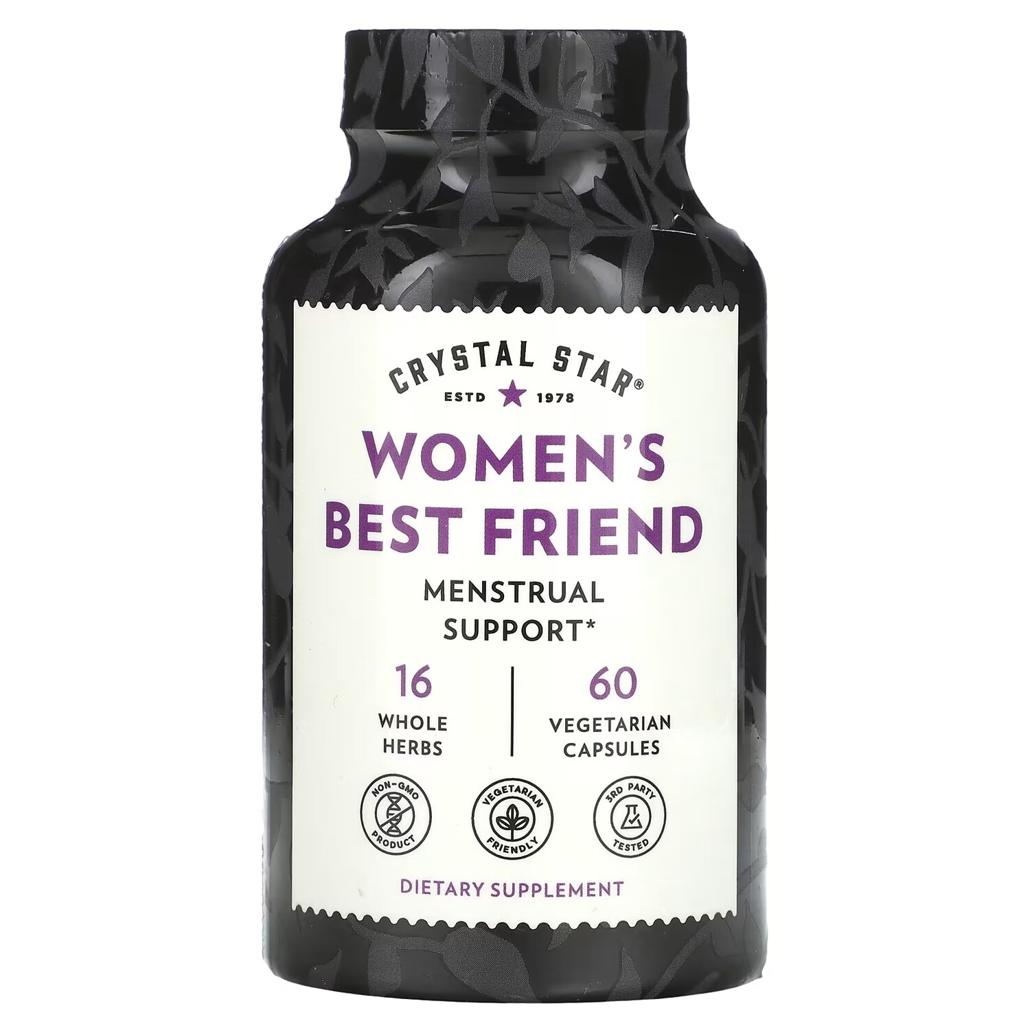 Women's Best Friend 60 вегетарианских капсул Crystal Star
Women's Best Friend 60 вегетарианских капсул Crystal Star