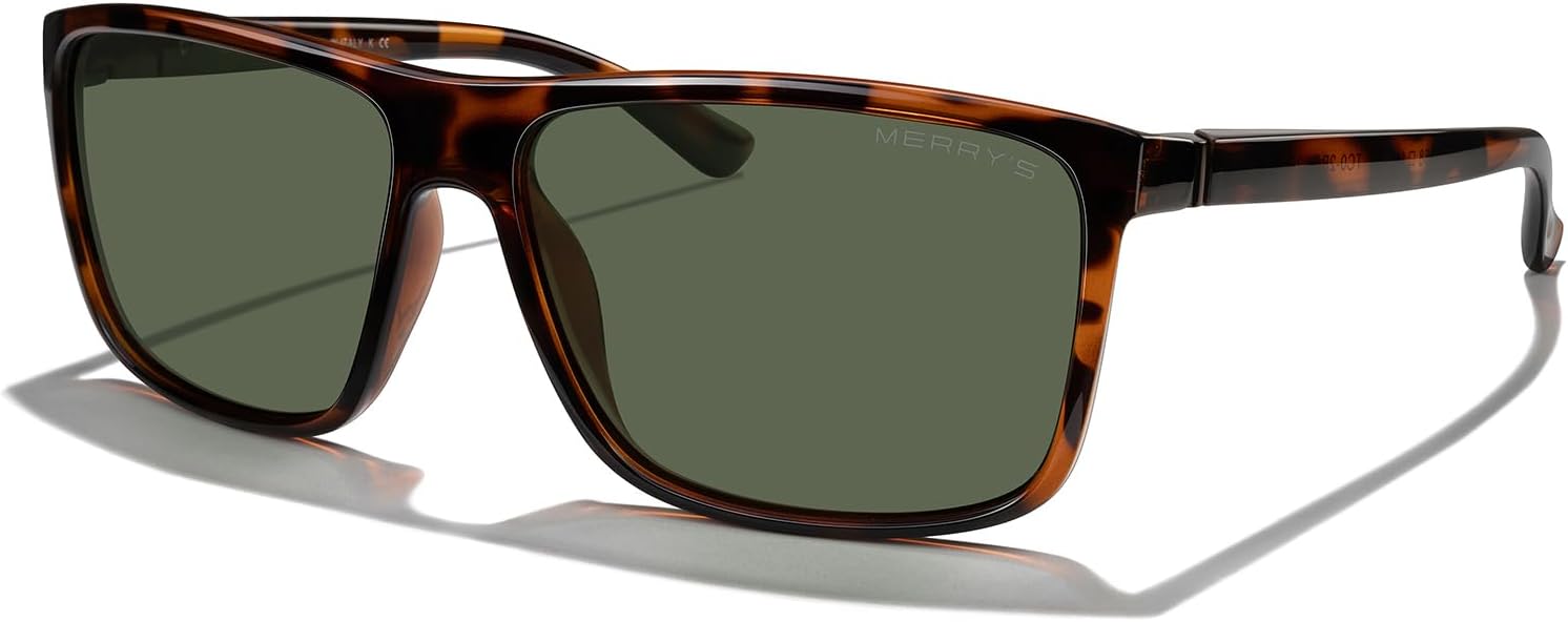 Прямоугольные поляризованные спортивные солнцезащитные очки MERRY'S для мужчин и женщин, для езды на велосипеде, вождения, рыбалки, с защитой UV400, модель S8225, Leopard Frame/Brown Metal/G15 Lens
Прямоугольные поляризованные спортивные солнцезащитные очки MERRY'S для мужчин и женщин, для езды на велосипеде, вождения, рыбалки, с защитой UV400, модель S8225, Leopard Frame/Brown Metal/G15 Lens