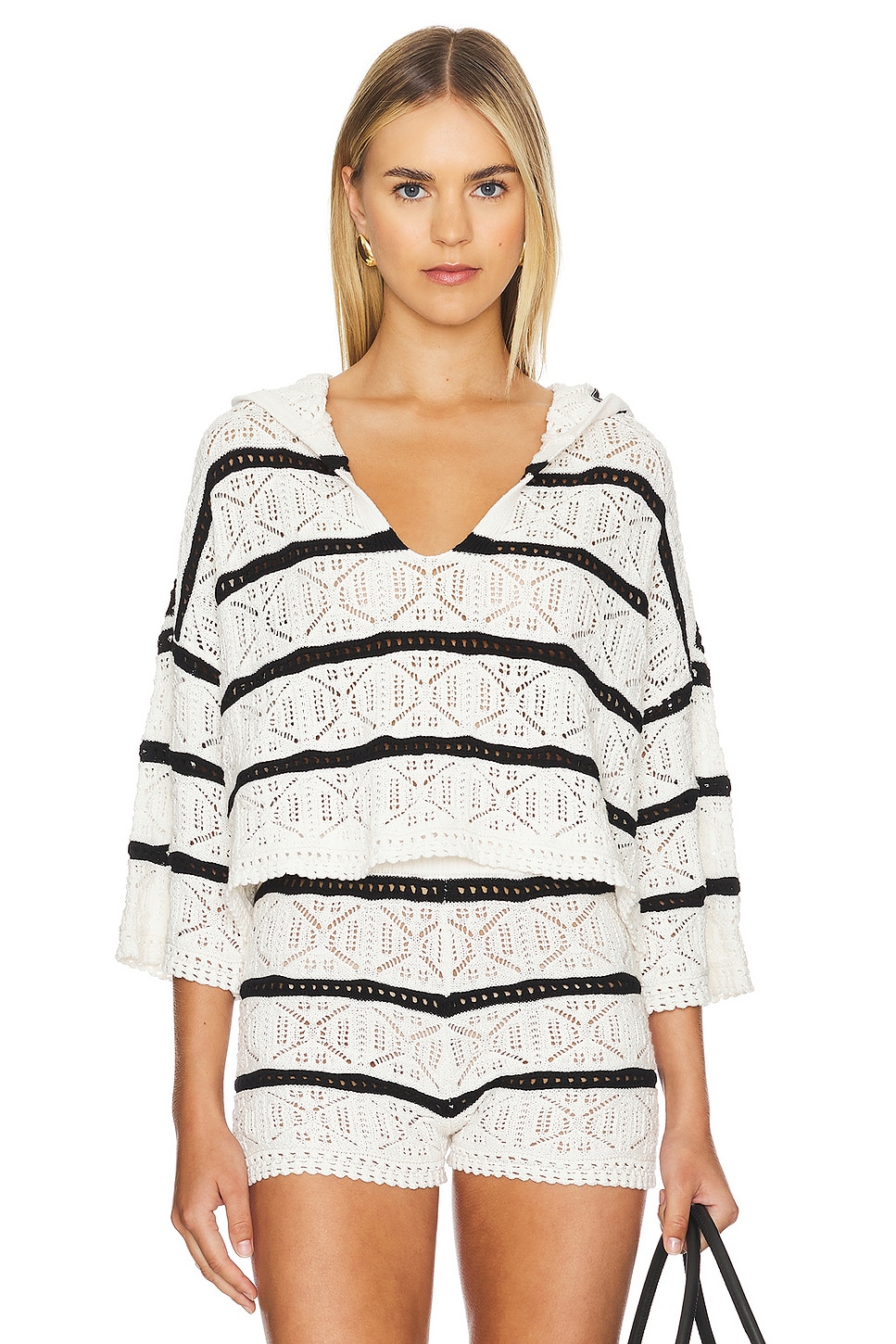 Толстовка с капюшоном в полоску с бриллиантовыми глазами Lspace, мультиколор
Толстовка с капюшоном в полоску с бриллиантовыми глазами Lspace, мультиколор