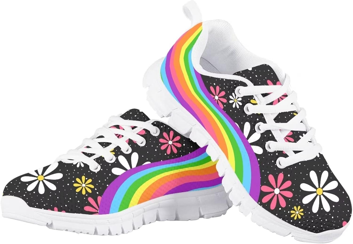 Спортивные кроссовки для детей Jeiento унисекс, кроссовки для походов, повседневная обувь для девочек и мальчиков, Спортивные кроссовки для учеников начальной школы, Rainbow Flowers
Спортивные кроссовки для детей Jeiento унисекс, кроссовки для походов, повседневная обувь для девочек и мальчиков, Спортивные кроссовки для учеников начальной школы, Rainbow Flowers