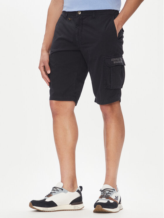 Шорты из ткани обычного кроя 251BE066CT1122 Aeronautica Militare, синий
Шорты из ткани обычного кроя 251BE066CT1122 Aeronautica Militare, синий