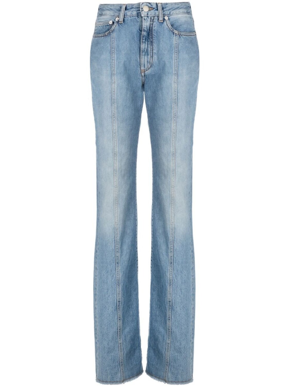 Alessandra Rich расклешенные джинсы с завышенной талией, синий
Alessandra Rich расклешенные джинсы с завышенной талией, синий