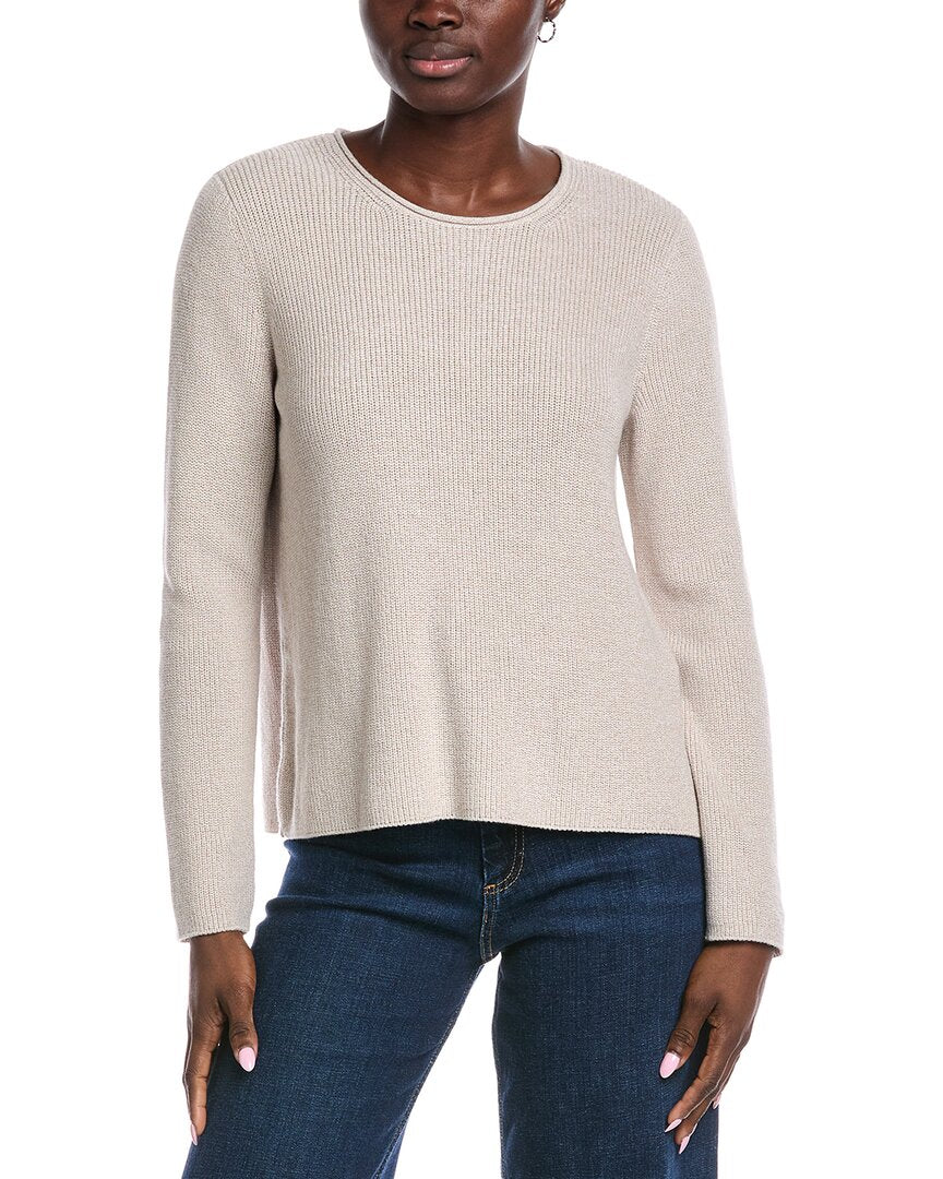 Свитер с круглым вырезом EILEEN FISHER, Tan
Свитер с круглым вырезом EILEEN FISHER, Tan