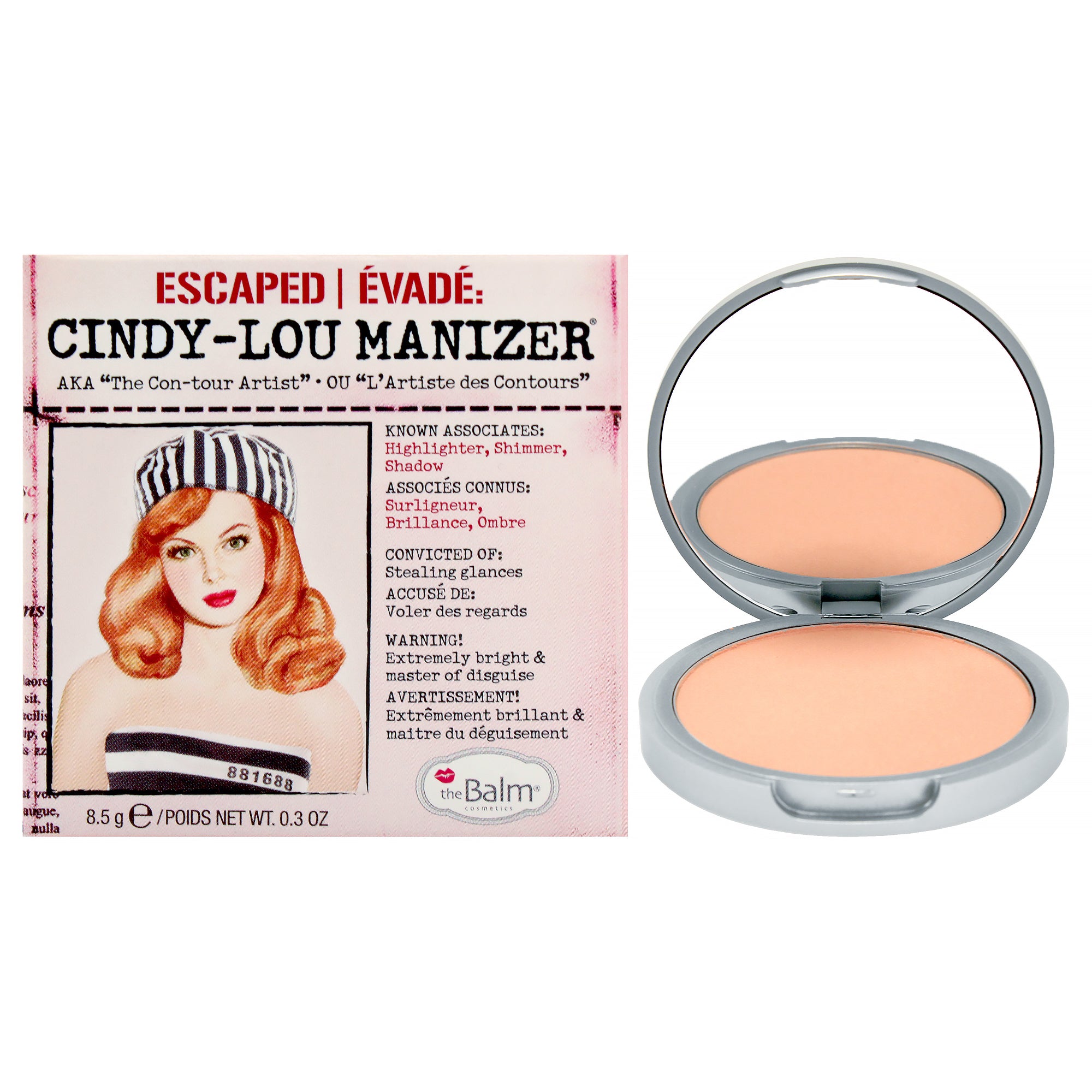 Синди-Лу Манизер от The Balm for Women - 0,3 унции макияжа The Balm, Small
Синди-Лу Манизер от The Balm for Women - 0,3 унции макияжа The Balm, Small