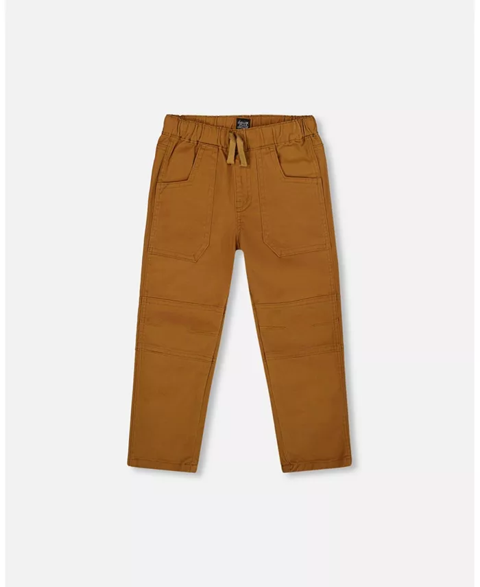 Брюки-джоггеры из твила с накладными карманами для мальчиков, коричневые – для малышей|детей Deux par Deux, коричневый
Брюки-джоггеры из твила с накладными карманами для мальчиков, коричневые – для малышей|детей Deux par Deux, коричневый