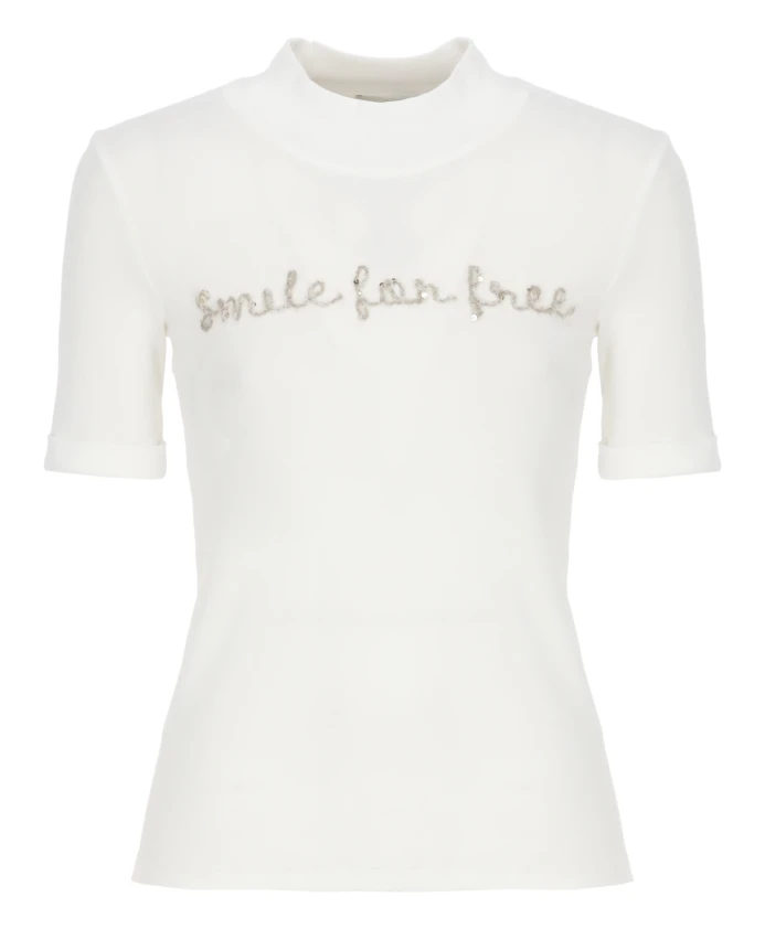 Футболка с круглым вырезом из хлопка. Panicale, белый
Футболка с круглым вырезом из хлопка. Panicale, белый