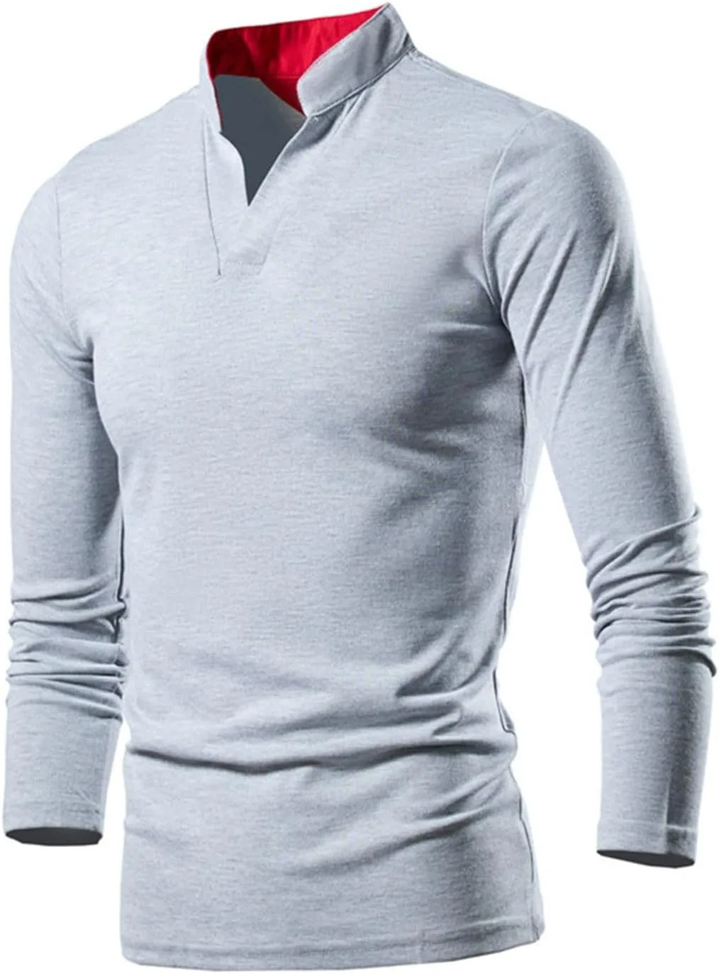 Мужская футболка V-образным вырезом с длинным рукавом Slim Fit Stretch PETCDIM
Мужская футболка V-образным вырезом с длинным рукавом Slim Fit Stretch PETCDIM