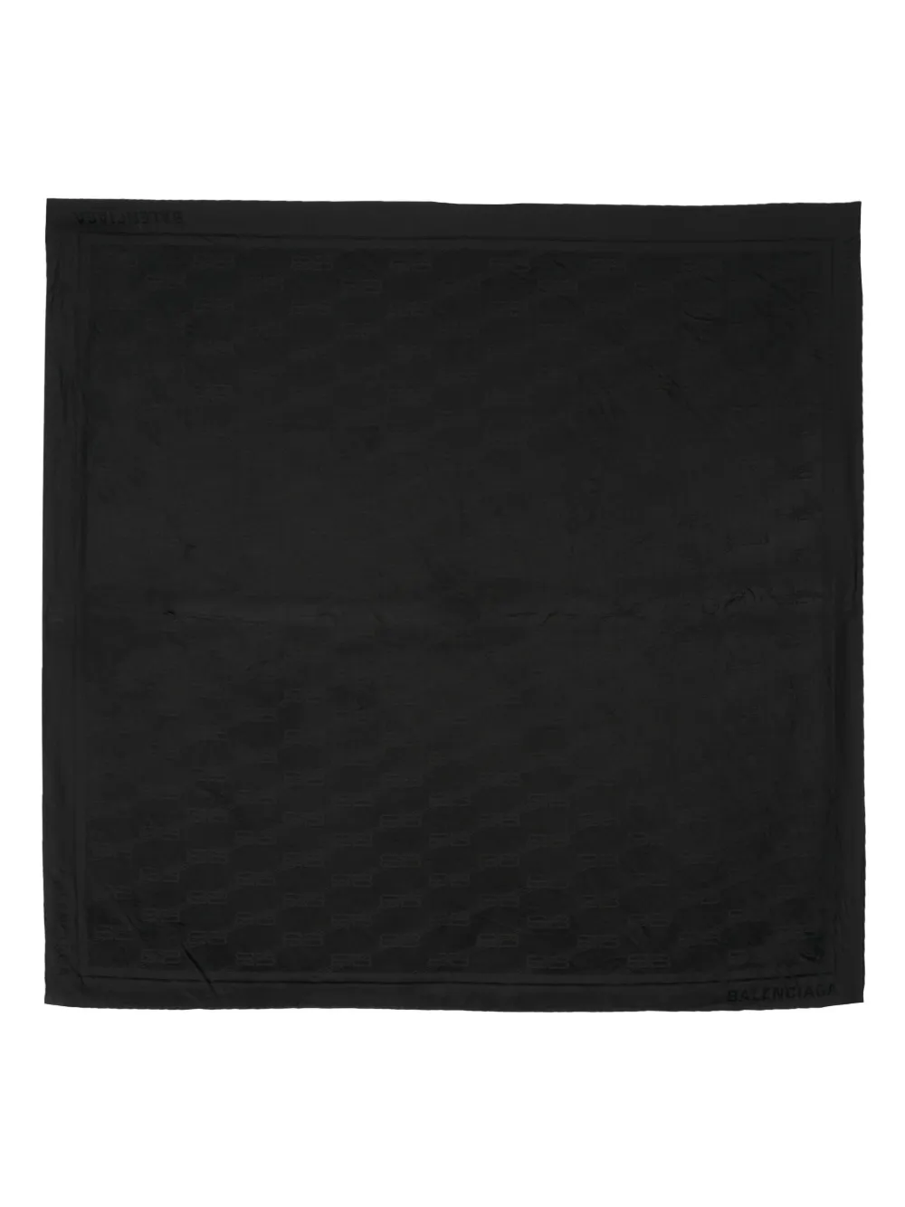 Шарф с монограммой Balenciaga, черный
Шарф с монограммой Balenciaga, черный