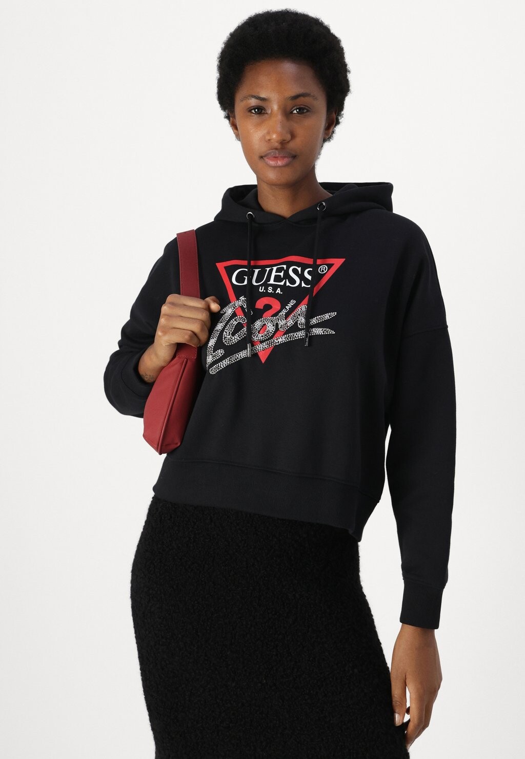 Толстовка ICON Guess, черный 
Толстовка ICON Guess, черный