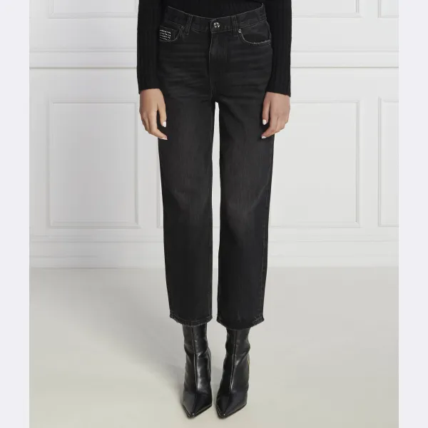 Джинсы прямого кроя Liu Jo, черный
Джинсы прямого кроя Liu Jo, черный