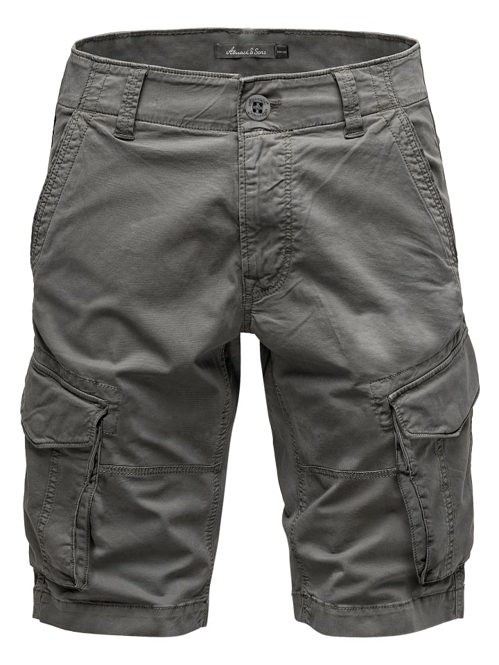 Тканевые шорты Amaci&Sons, темно-серый
Тканевые шорты Amaci&Sons, темно-серый