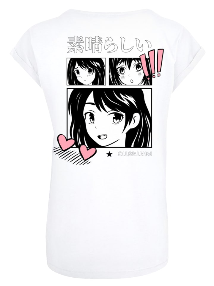 Футболка с удлиненными плечами, манга, аниме, японская графика, белый цвет F4NT4STIC
Футболка с удлиненными плечами, манга, аниме, японская графика, белый цвет F4NT4STIC