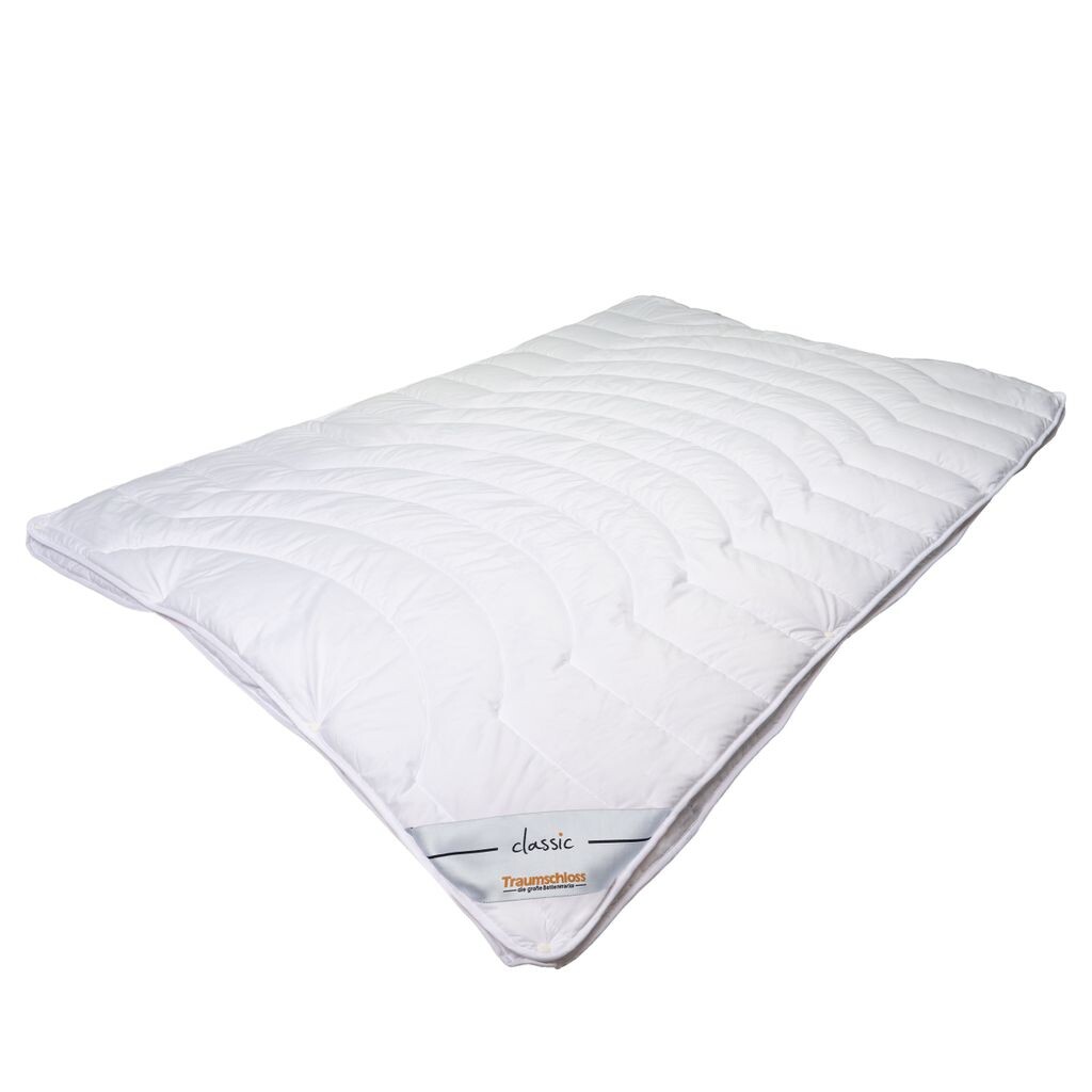 Одеяло Traumschloss Classic 4 сезона 135 x 200 см, пушистое и очень легкое.
Одеяло Traumschloss Classic 4 сезона 135 x 200 см, пушистое и очень легкое.