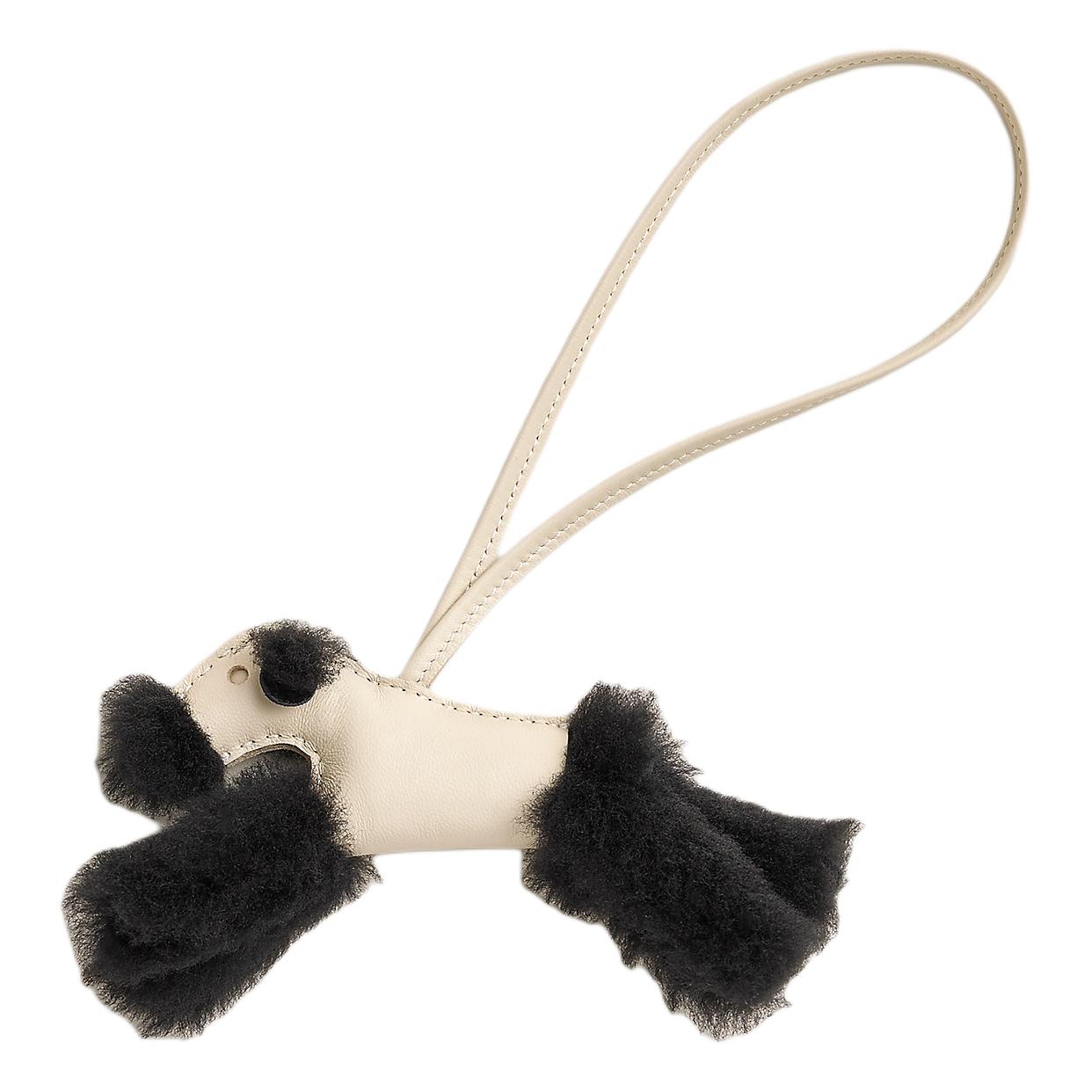 HERMES Овечья шкуртка подвеска для сумки аксессуар для женщин черный и меловой белый, Black & Chalk White
HERMES Овечья шкуртка подвеска для сумки аксессуар для женщин черный и меловой белый, Black & Chalk White