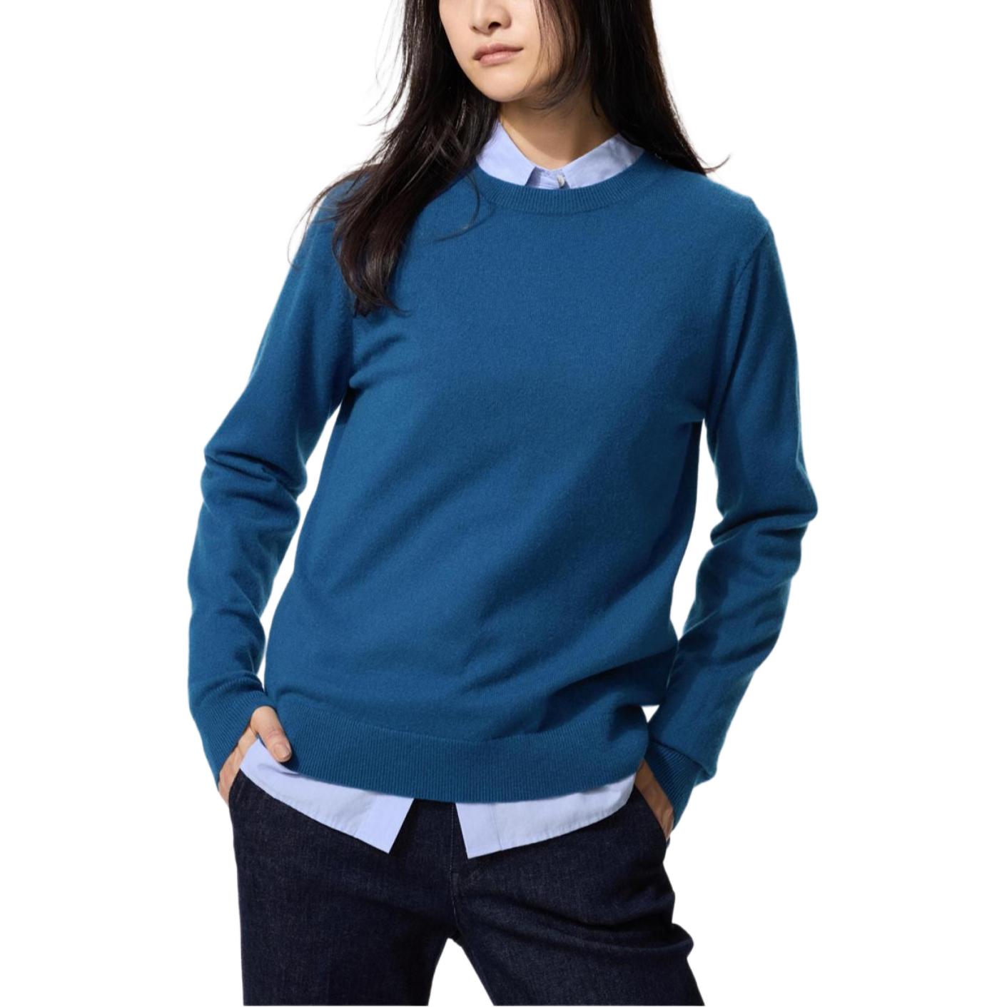 Кашемировый свитер Women's UNIQLO, синий
Кашемировый свитер Women's UNIQLO, синий