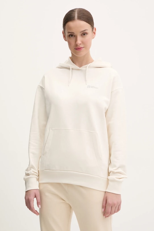 Хлопковая толстовка Essential Jack Wolfskin, бежевый
Хлопковая толстовка Essential Jack Wolfskin, бежевый