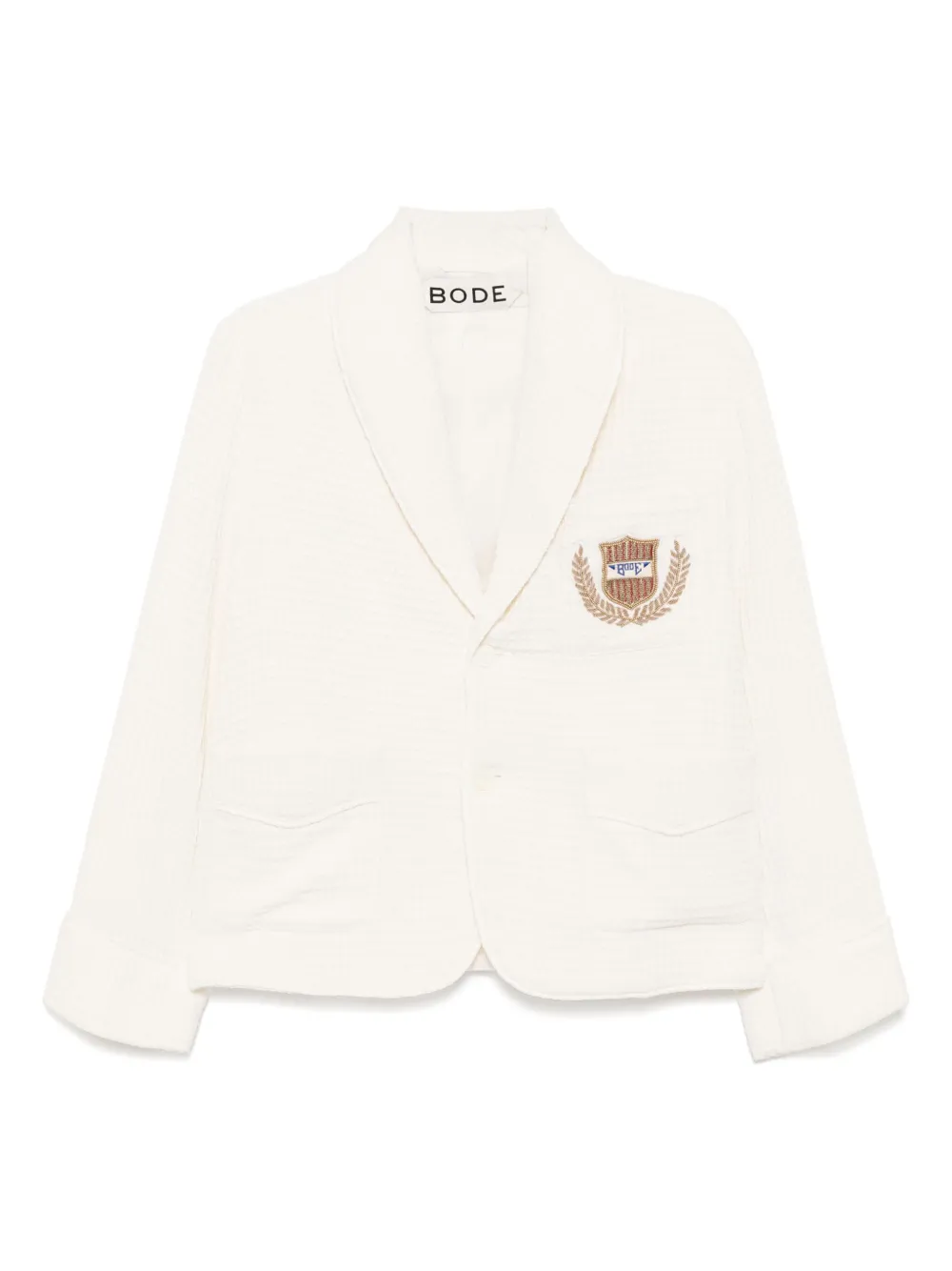 Пиджак с вышитым логотипом BODE, нейтральный
Пиджак с вышитым логотипом BODE, нейтральный
