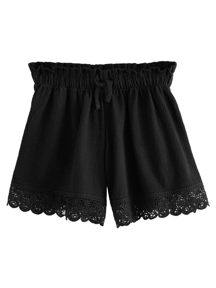 Широкие брюки Next, черный
Широкие брюки Next, черный