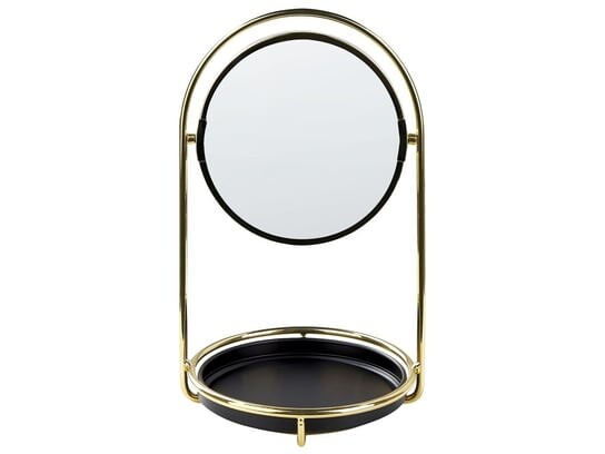Зеркало косметическое ø 15 см золото INDRE, Beliani, золотой
Зеркало косметическое ø 15 см золото INDRE, Beliani, золотой