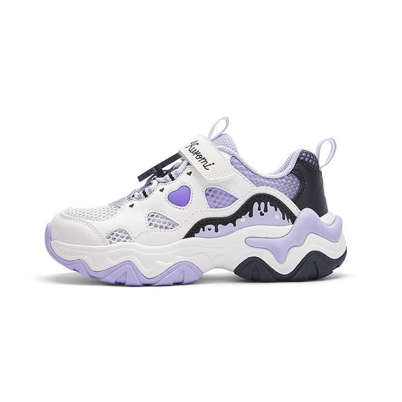 Кроссовки Sanrio Collaboration Series с противоскользящей подошвой, увеличивающие рост, с низким верхом, детские BALABALA, фиолетовый
Кроссовки Sanrio Collaboration Series с противоскользящей подошвой, увеличивающие рост, с низким верхом, детские BALABALA, фиолетовый