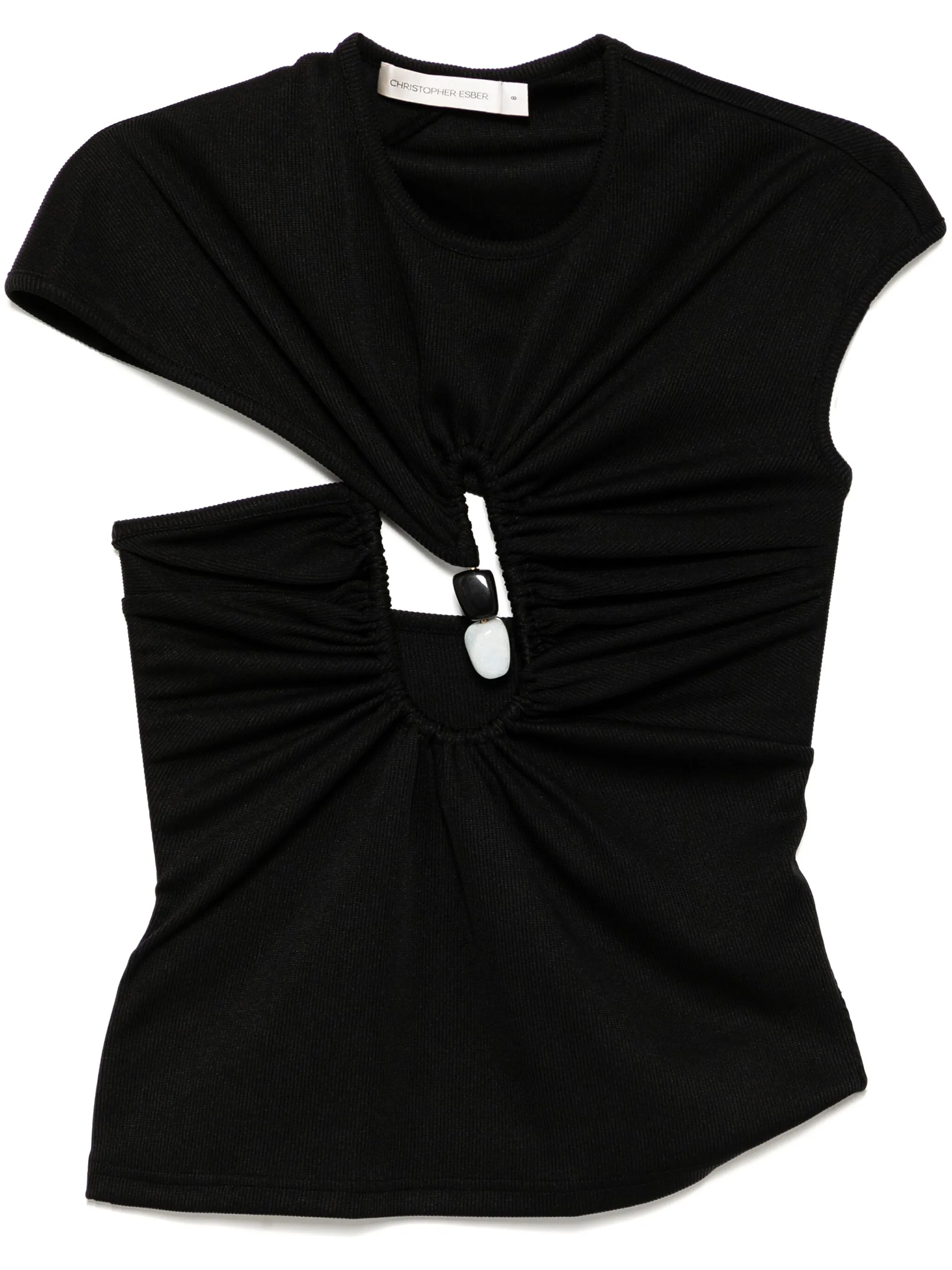 Футболка Helix Crystal Christopher Esber, черный
Футболка Helix Crystal Christopher Esber, черный