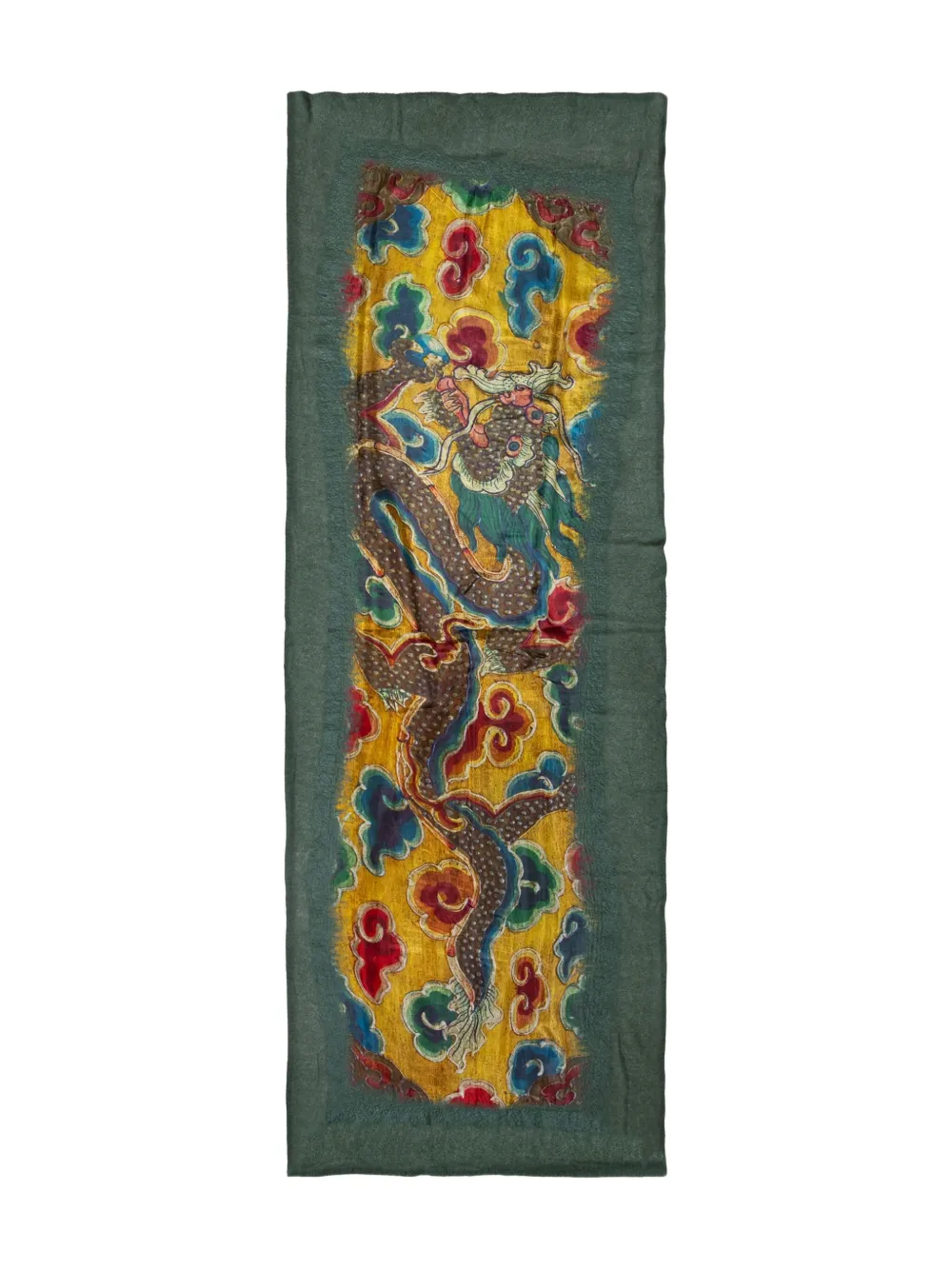 Шарф с цветочным принтом Mirror In The Sky, зеленый
Шарф с цветочным принтом Mirror In The Sky, зеленый