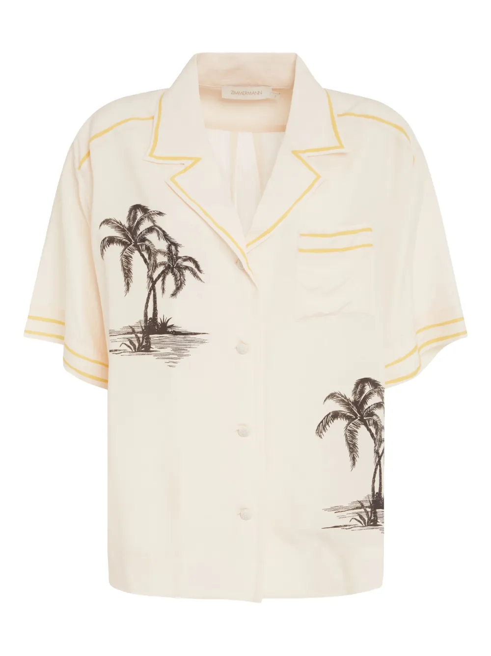 Рубашка с принтом ZIMMERMANN, нейтральный
Рубашка с принтом ZIMMERMANN, нейтральный
