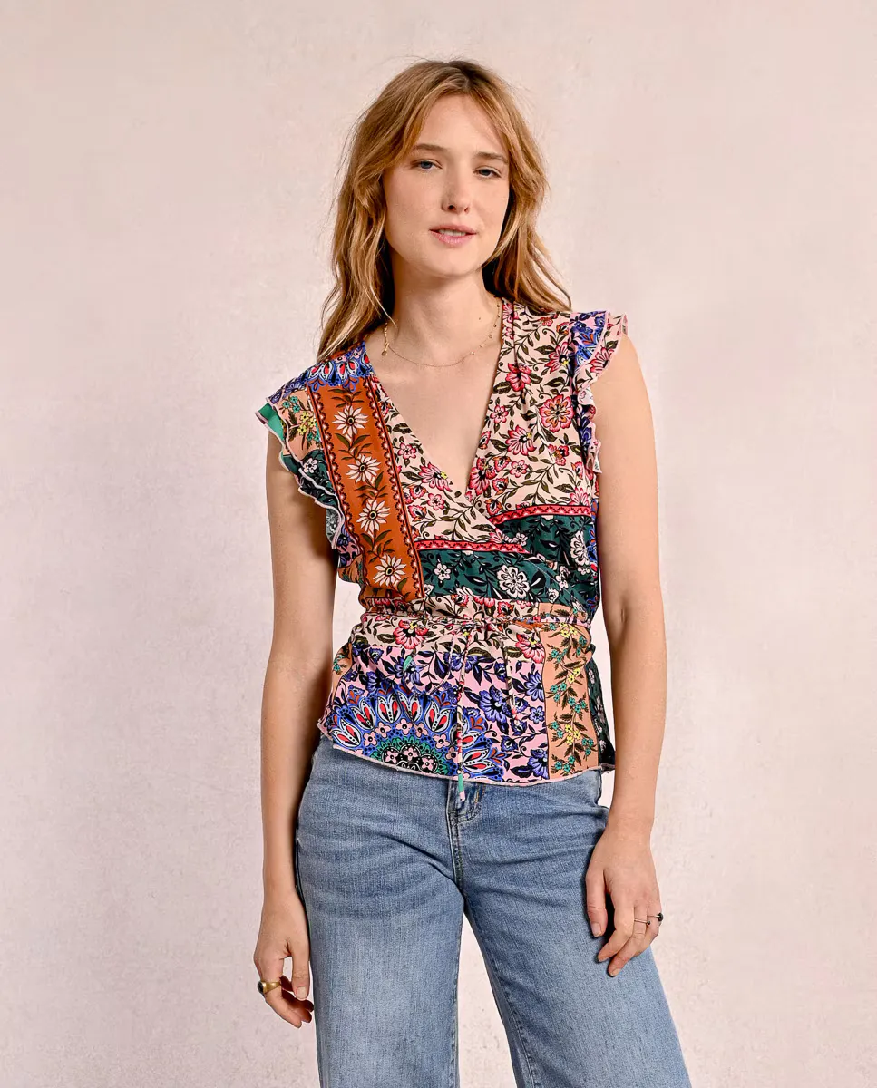 Женский топ с принтом и перекрещивающимся вырезом горловины Molly Bracken, мультиколор
Женский топ с принтом и перекрещивающимся вырезом горловины Molly Bracken, мультиколор