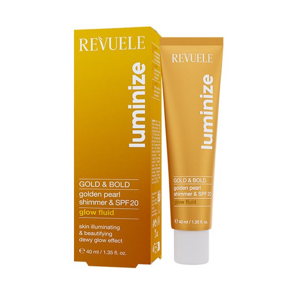Крем для лица и тела gold & bold REVUELE Luminize, 40 мл
Крем для лица и тела gold & bold REVUELE Luminize, 40 мл